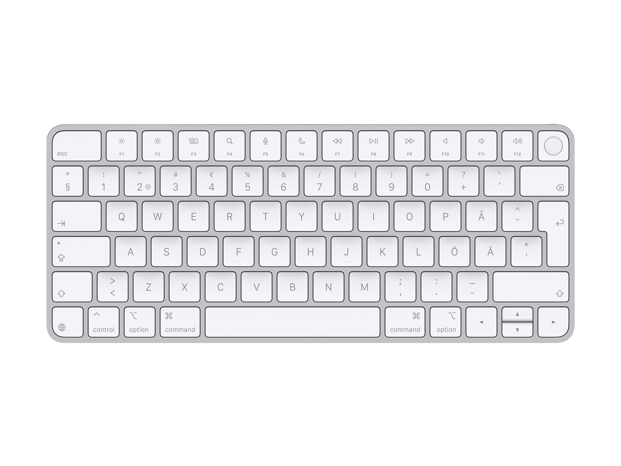 APPLE Magic Keyboard with Touch ID for Mac models with Apple silicon - Swedish APPLE Magic Keyboard with Touch ID for Mac models with Apple silicon - Swedish