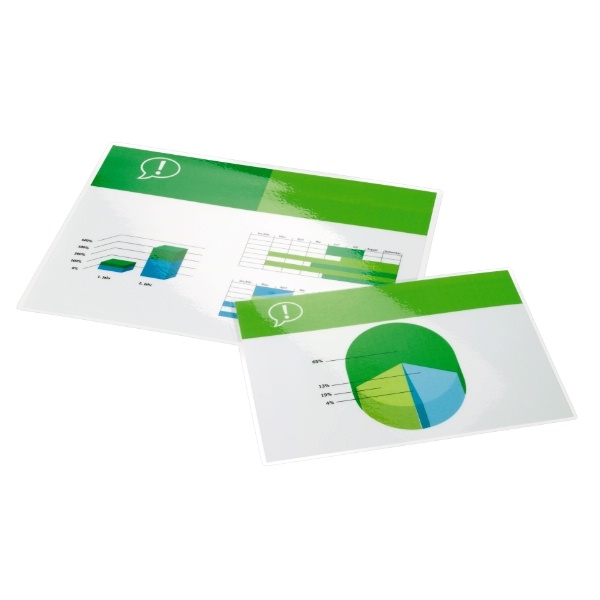 GBC Document Laminating Pouch A4 125 Mikrometer glänzend