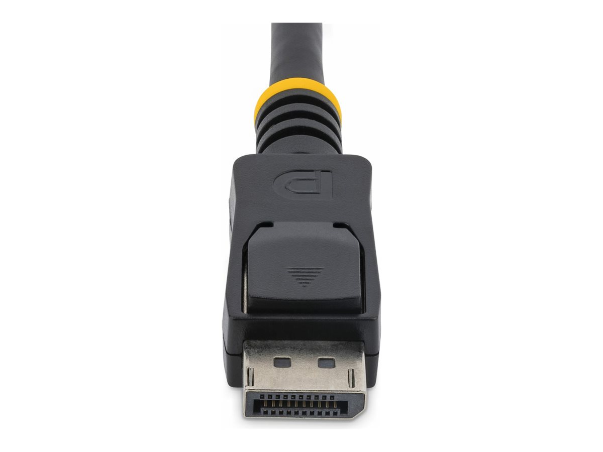 STARTECH.COM 2m Certified DisplayPort 1.2 Cable with Latches M/M - DisplayPort 4k with HBR2 support - High Resolution DP to DP Cable