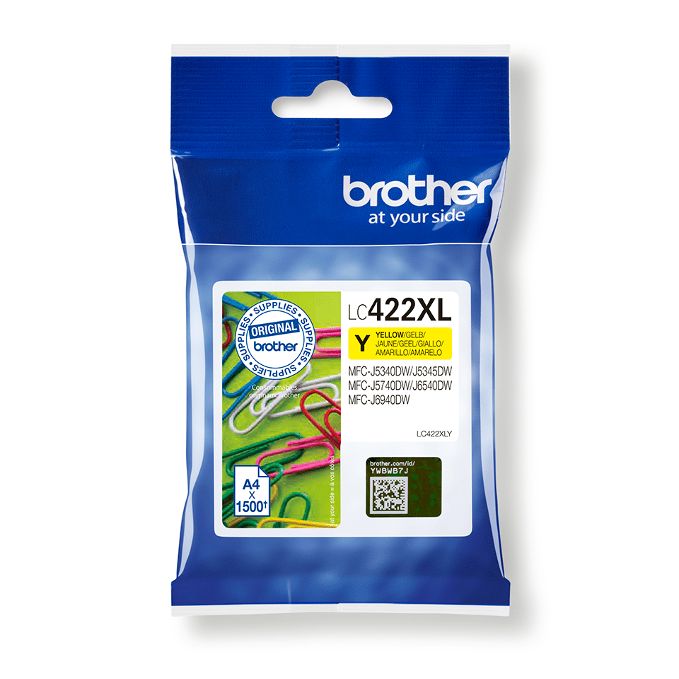 brother LC422XLY gelb Druckerpatrone