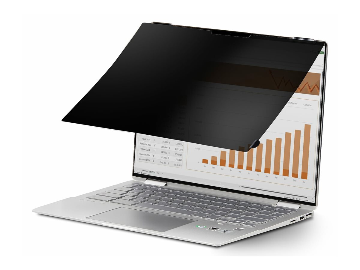 STARTECH.COM 35,56cm 14Zoll 16:9 Touch Blickschutzfilter Laptop Sichtschutzfilter Anti-Glare Blaulichtfilter Flip-Over Blickschutz