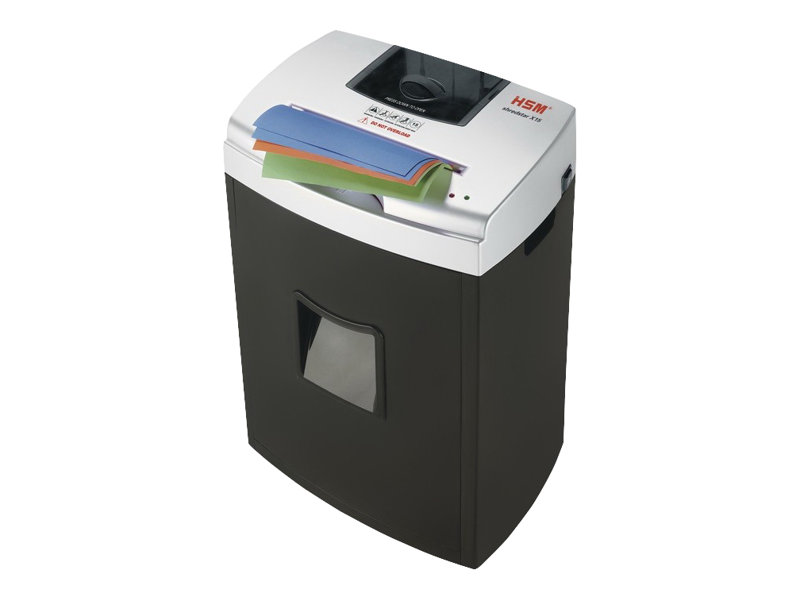 HSM shredstar X15 Aktenvernichter mit Partikelschnitt P-4, 4 x 37 mm, bis 15 Blatt, weiss HSM shredstar X15 Aktenvernichter mit Partikelschnitt P-4, 4 x 37 mm, bis 15 Blatt, weiss