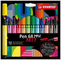 STABILO Arty Filzstifte farbsortiert, 12 St. STABILO Arty Filzstifte farbsortiert, 12 St.