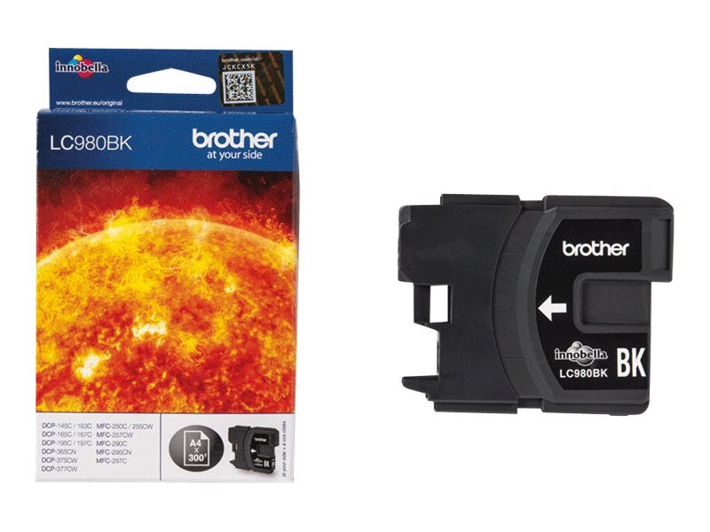 LC980BK BROTHER DCP Tinte black 300