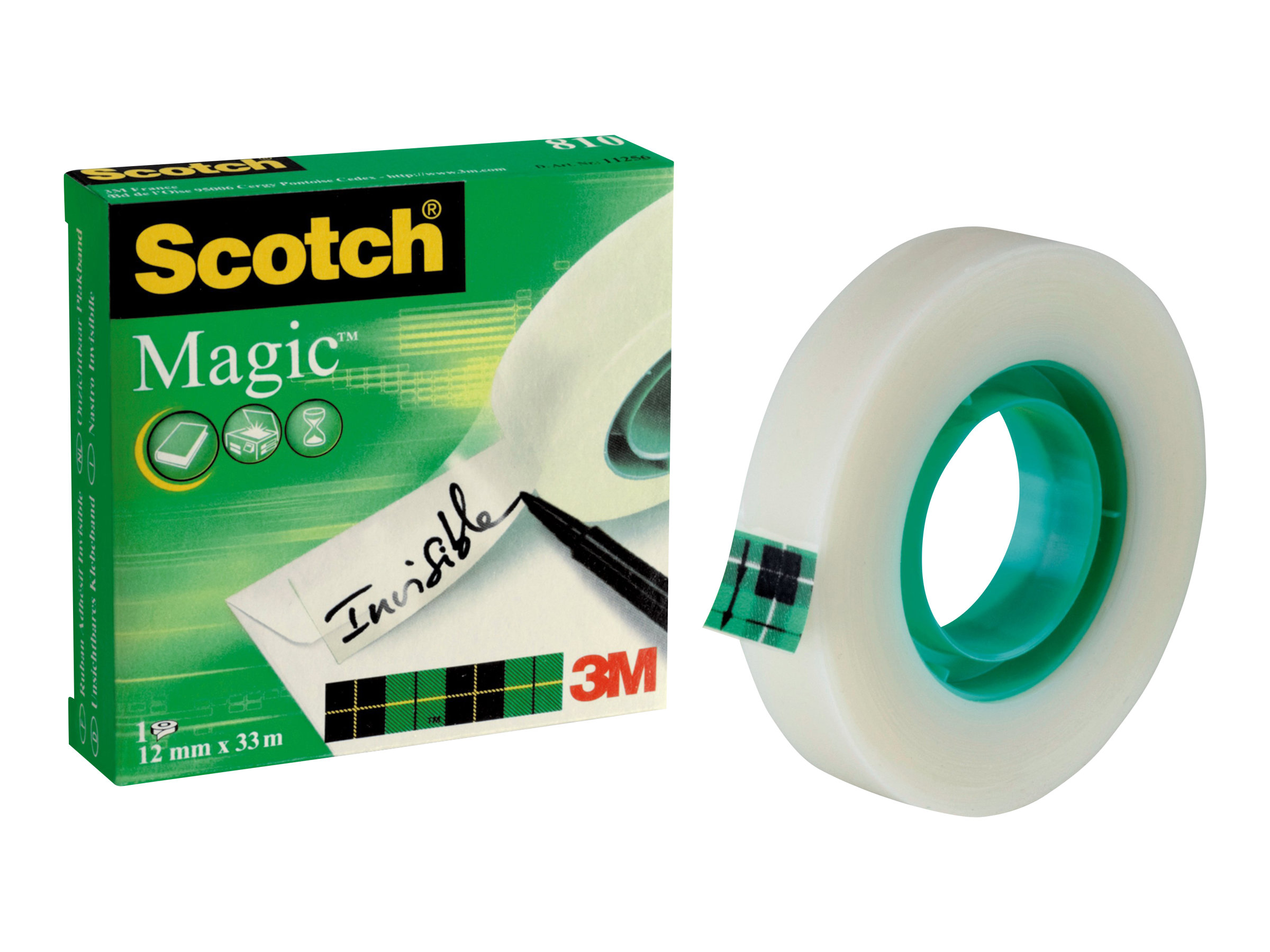 Scotch Magicâ„¢ Tape Klebefilm matt 12,0 mm x 33,0 m 1 Rolle Scotch Magicâ„¢ Tape Klebefilm matt 12,0 mm x 33,0 m 1 Rolle