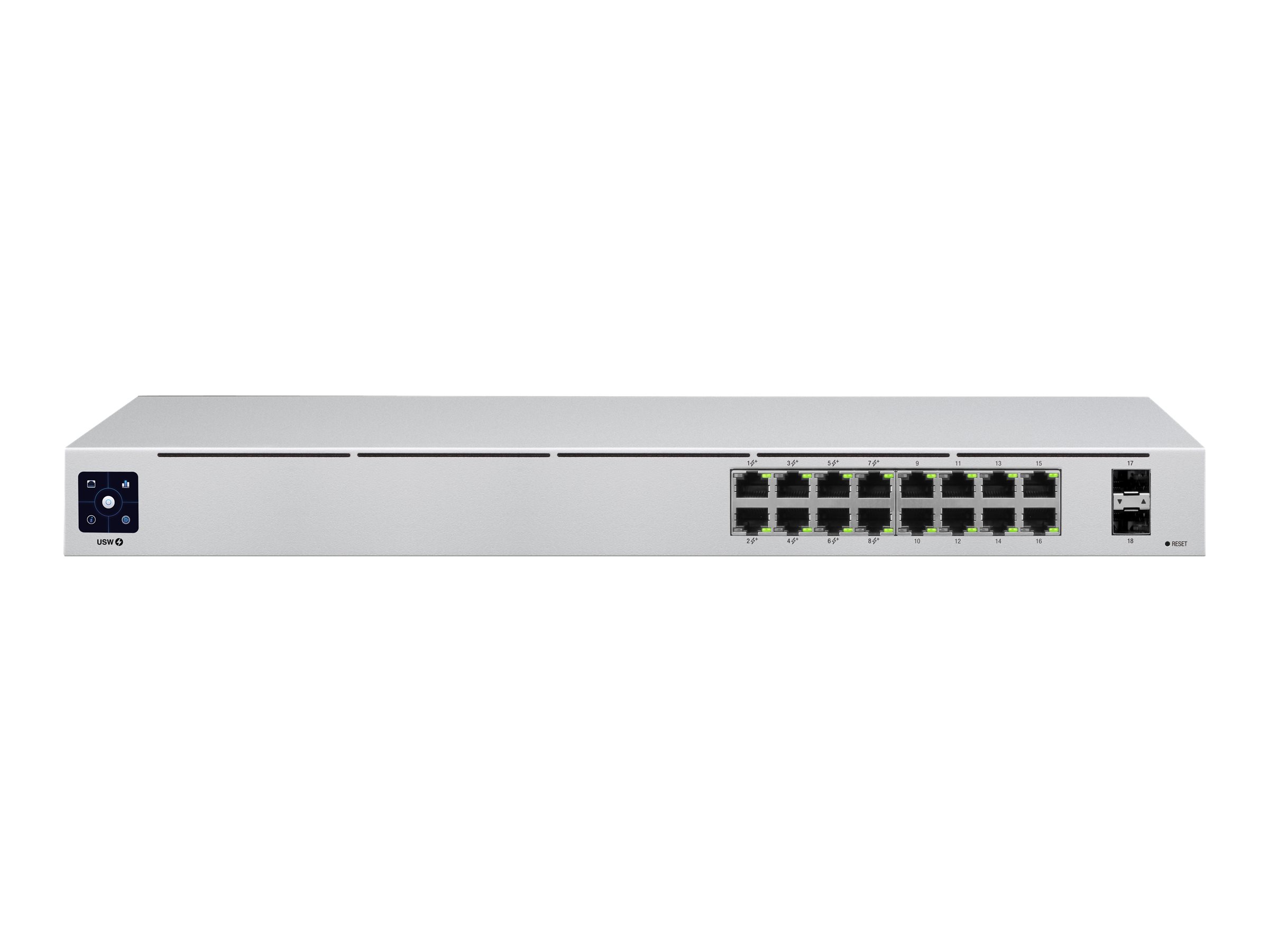 162P Ubiquiti UniFi USW16PoE 42W PoE M RM
