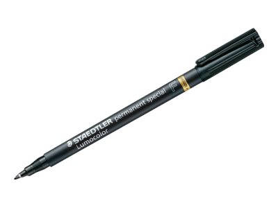 STAEDTLER Lumocolor special Folienstift schwarz 0,6 mm permanent, 1 St