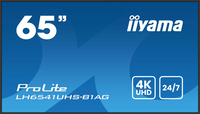 IIYAMA LH6541UHS-B1AG 165,1cm 65Zoll 3840x2160 4K UHD IPS panel 1perc Haze Landscape and Portrait mode Speakers 2x 10W 3x HDMI