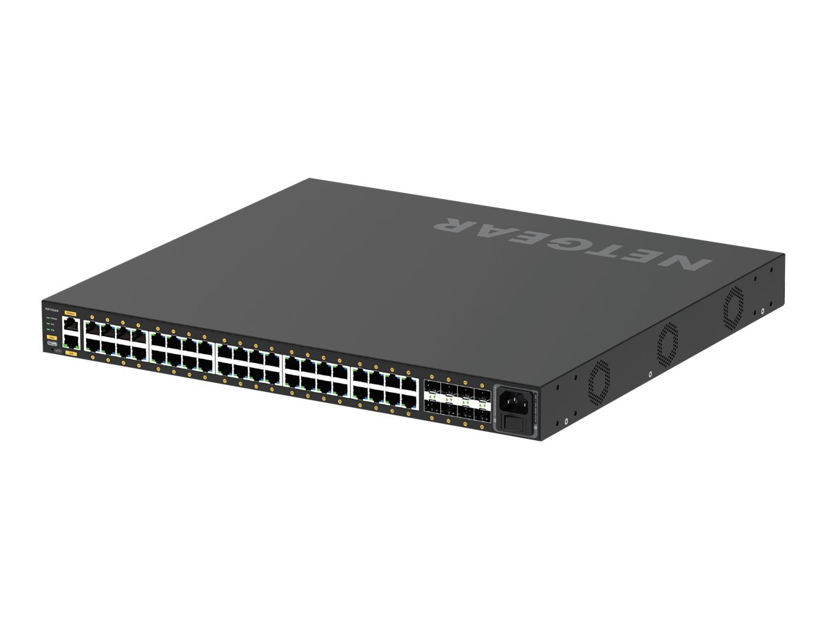 NETGEAR AV Line M4250-40G8F-PoE+ 40x1G PoE+ 480W and 8xSFP Managed Switch NETGEAR AV Line M4250-40G8F-PoE+ 40x1G PoE+ 480W and 8xSFP Managed Switch
