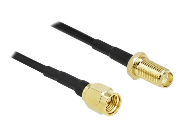 Delock Antennenkabel SMA Stecker zu SMA Buchse LMRCFD100 5 m low loss