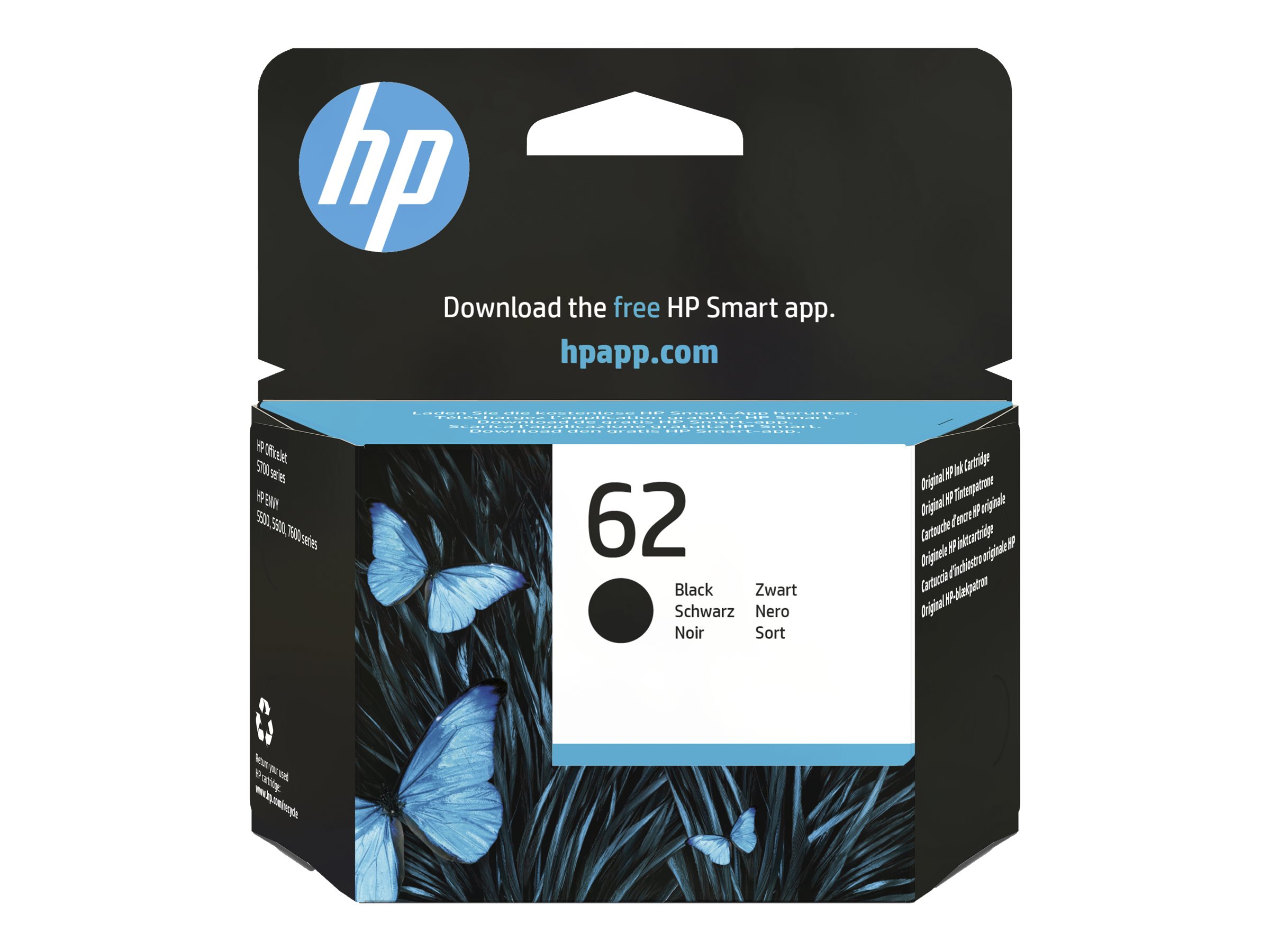 HP 62 (C2P04AE) schwarz Druckerpatrone
