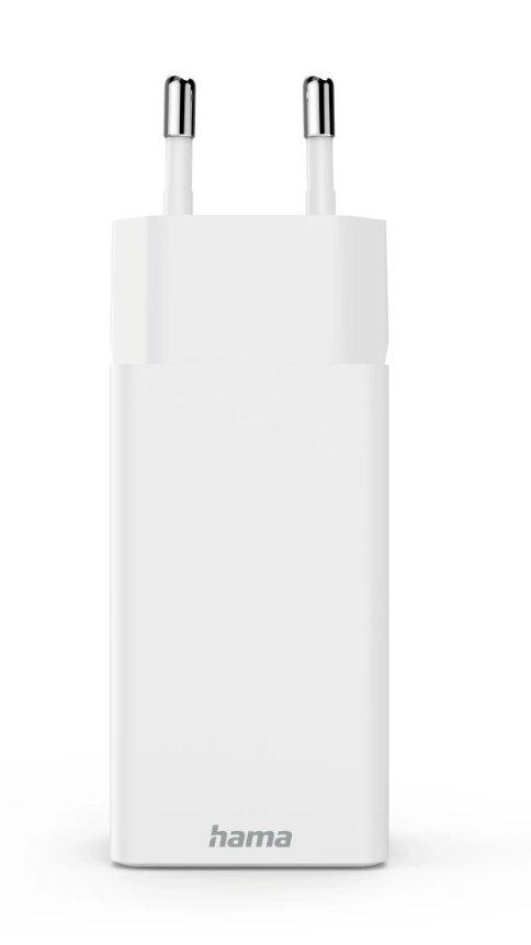 Hama USB Schnellladegerät 3 Ports, 2x USBC, 1x USBA 65 W, Ws