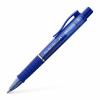 FABER-CASTELL Kugelschreiber Poly Ball View blau/transparent, Schreibfarbe: blau, 1 St. FABER-CASTELL Kugelschreiber Poly Ball View blau/transparent, Schreibfarbe: blau, 1 St.