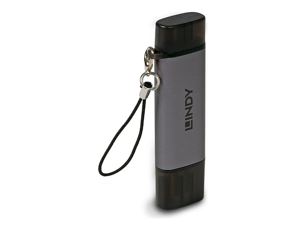 LINDY USB 3.2 Type C & A SD / Micro SD Card Reader LINDY USB 3.2 Type C & A SD / Micro SD Card Reader