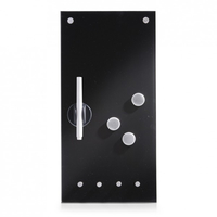 Zeller Glas-Magnettafel 20,0 x 40,0 cm schwarz Zeller Glas-Magnettafel 20,0 x 40,0 cm schwarz