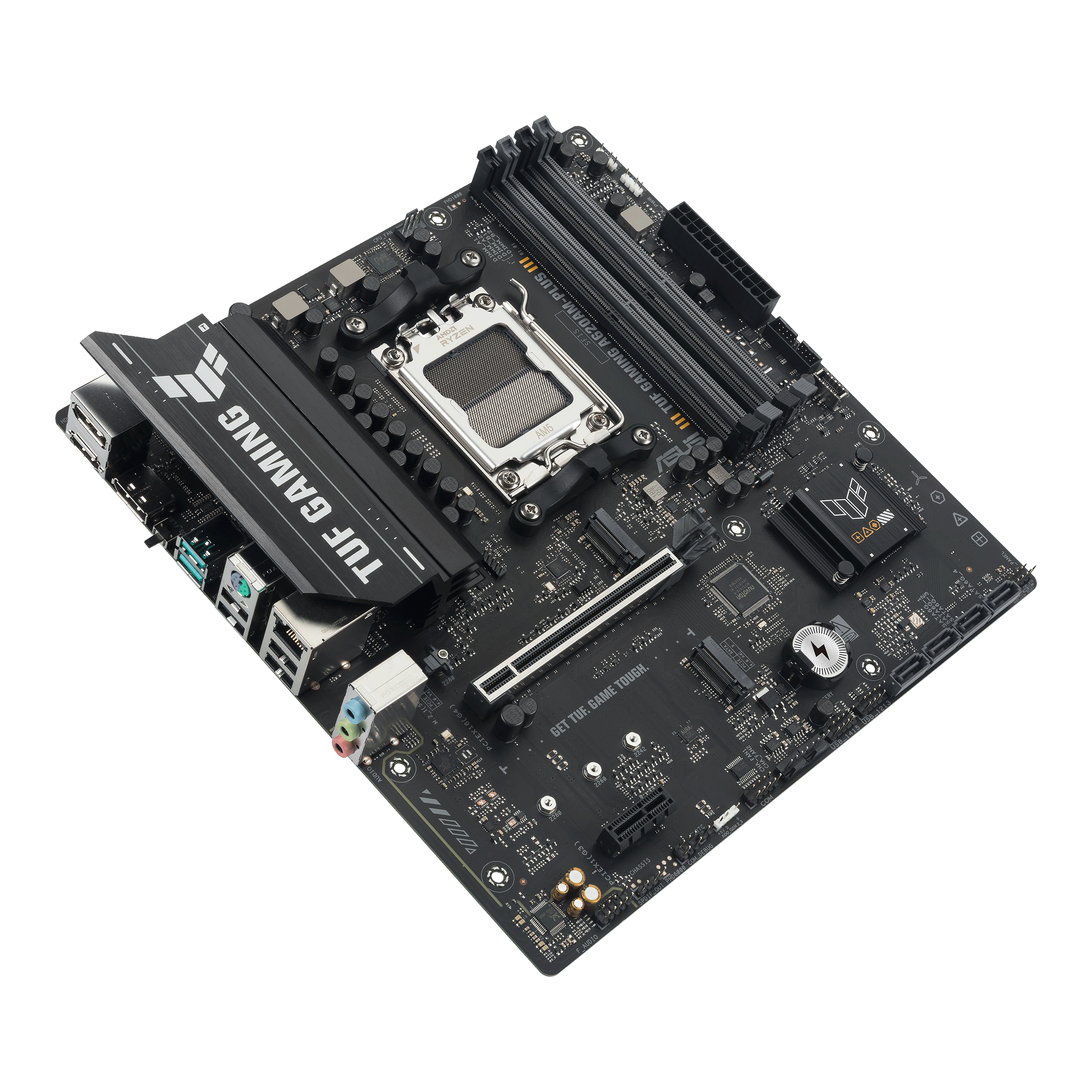 ASUS AMD A620A microATX motherboard 4xDDR5 1xHDMI 21 2xDP 14 2xM2 4xSATA