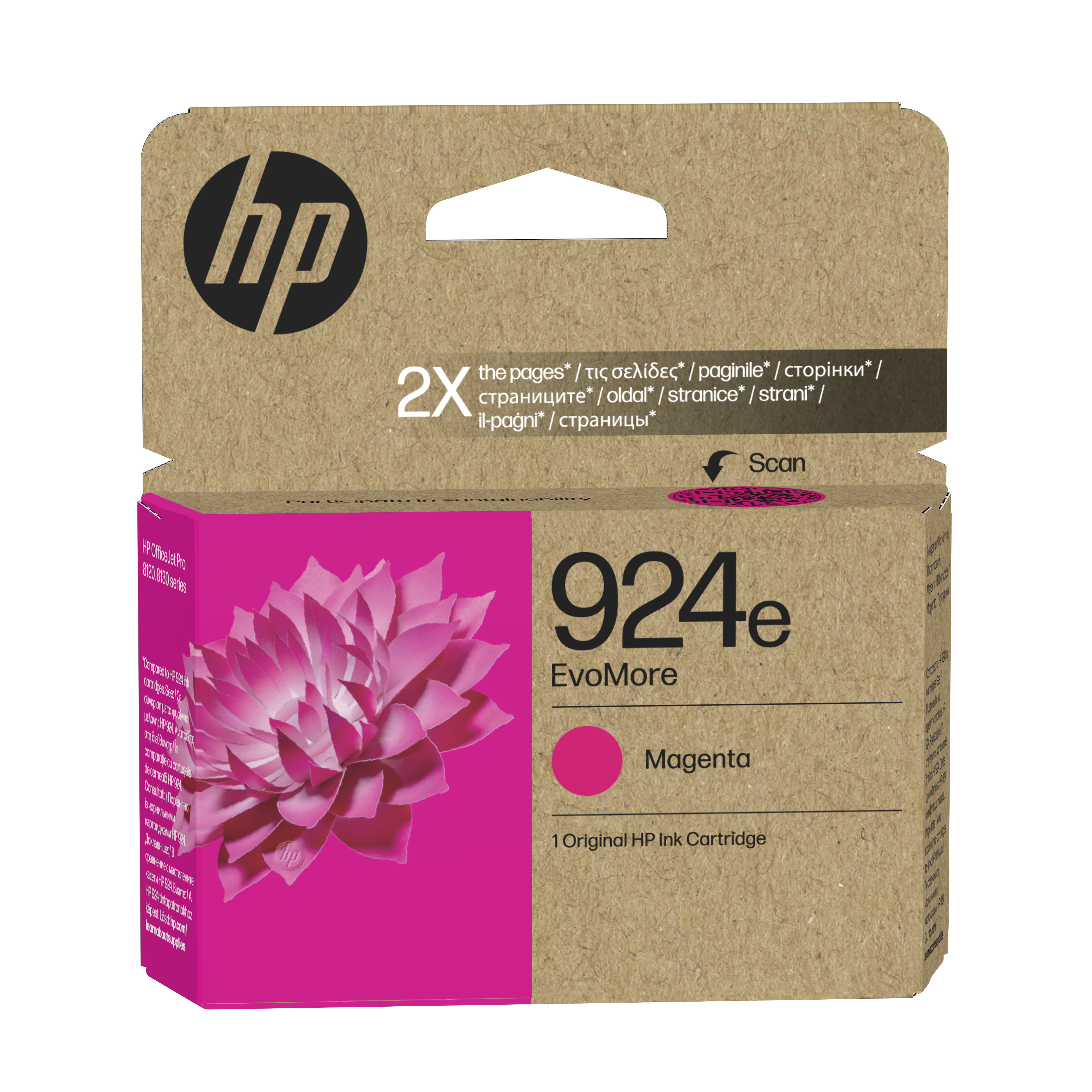 HP 924e EvoMore Magenta