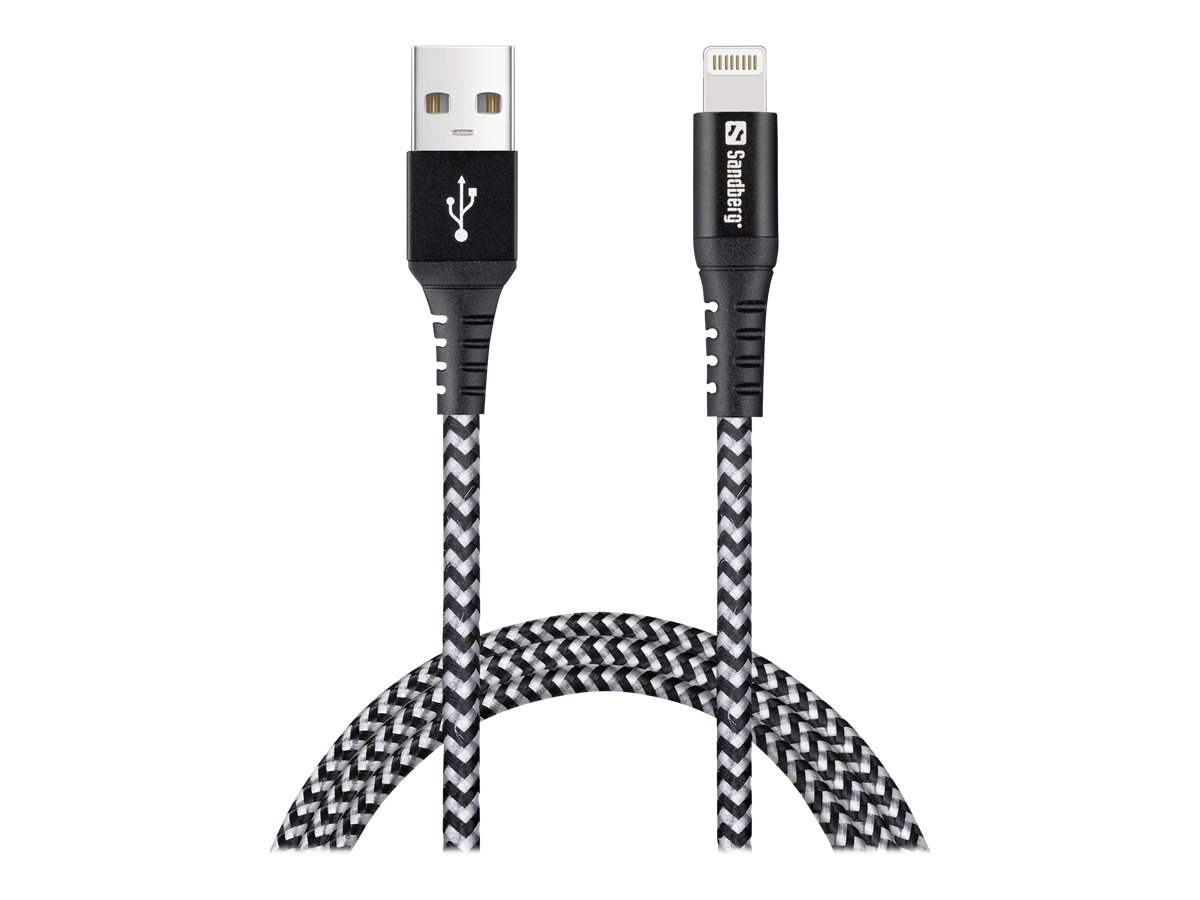 SANDBERG Survivor Lightning Cable 1M SANDBERG Survivor Lightning Cable 1M