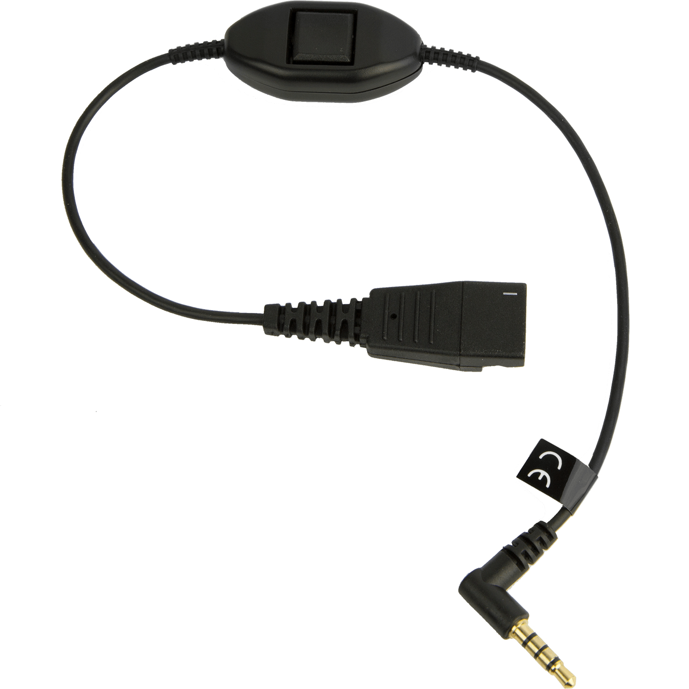 Jabra Anschlusskabel QD auf 3,5mm Klinke