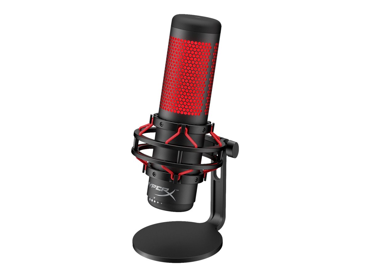 HyperX QuadCast Standalone USB Mikrofon, schwarz