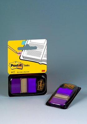 Post-it® Index Haftmarker lila 50 Streifen