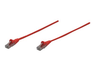 INTELLINET Netzwerkkabel Cat6 U/UTP 1m rot CCA RJ-45 Stecker / RJ-45 Stecker vergoldete Kontakte INTELLINET Netzwerkkabel Cat6 U/UTP 1m rot CCA RJ-45 Stecker / RJ-45 Stecker vergoldete Kontakte