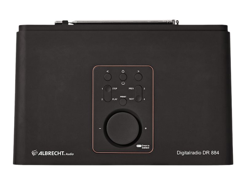 DR 884 Internetradio schwarz DAB+/UKW