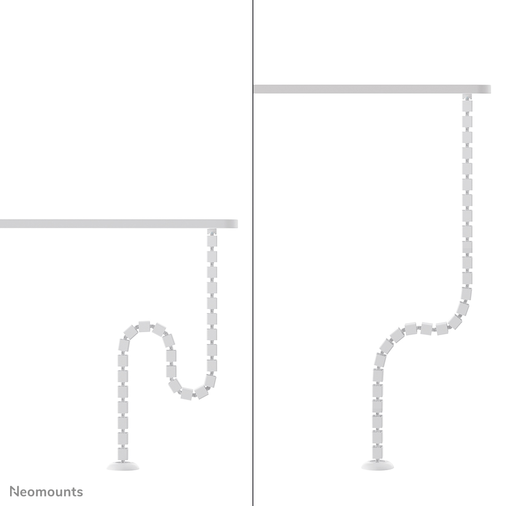 NewStar Kabelwirbelsäule 129,3x99,4cm schraubbar weiß