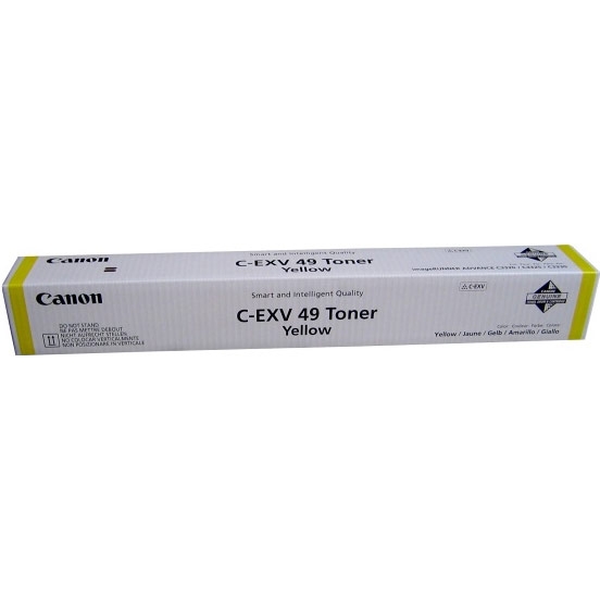 Canon Toner CEXV49 8527B002 Gelb bis zu 19000 Seiten