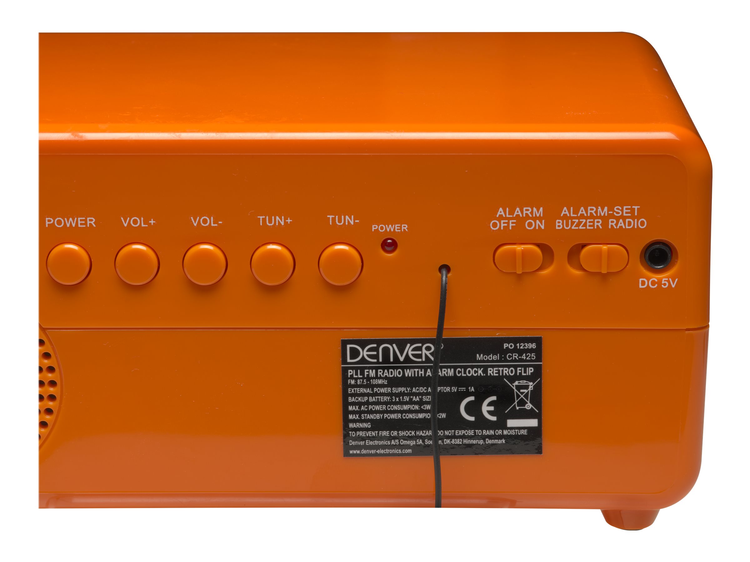 Denver Retro Radiowecker CR-425