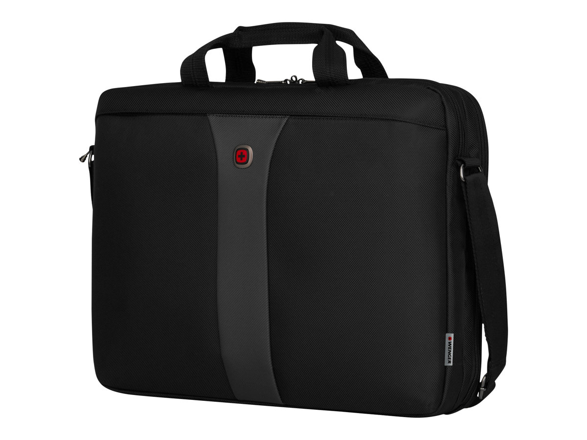 Wenger Legacy 17 - Schlanke 17-Zoll-Laptop-Tasche - schwarz Wenger Legacy 17 - Schlanke 17-Zoll-Laptop-Tasche - schwarz