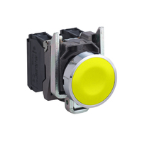 Schneider Electric Drucktaster XB4BA51 Flach gelblb Schneider Electric Drucktaster XB4BA51 Flach gelblb