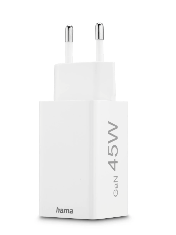 hama GaNLadeadapter weiß, 45 Watt