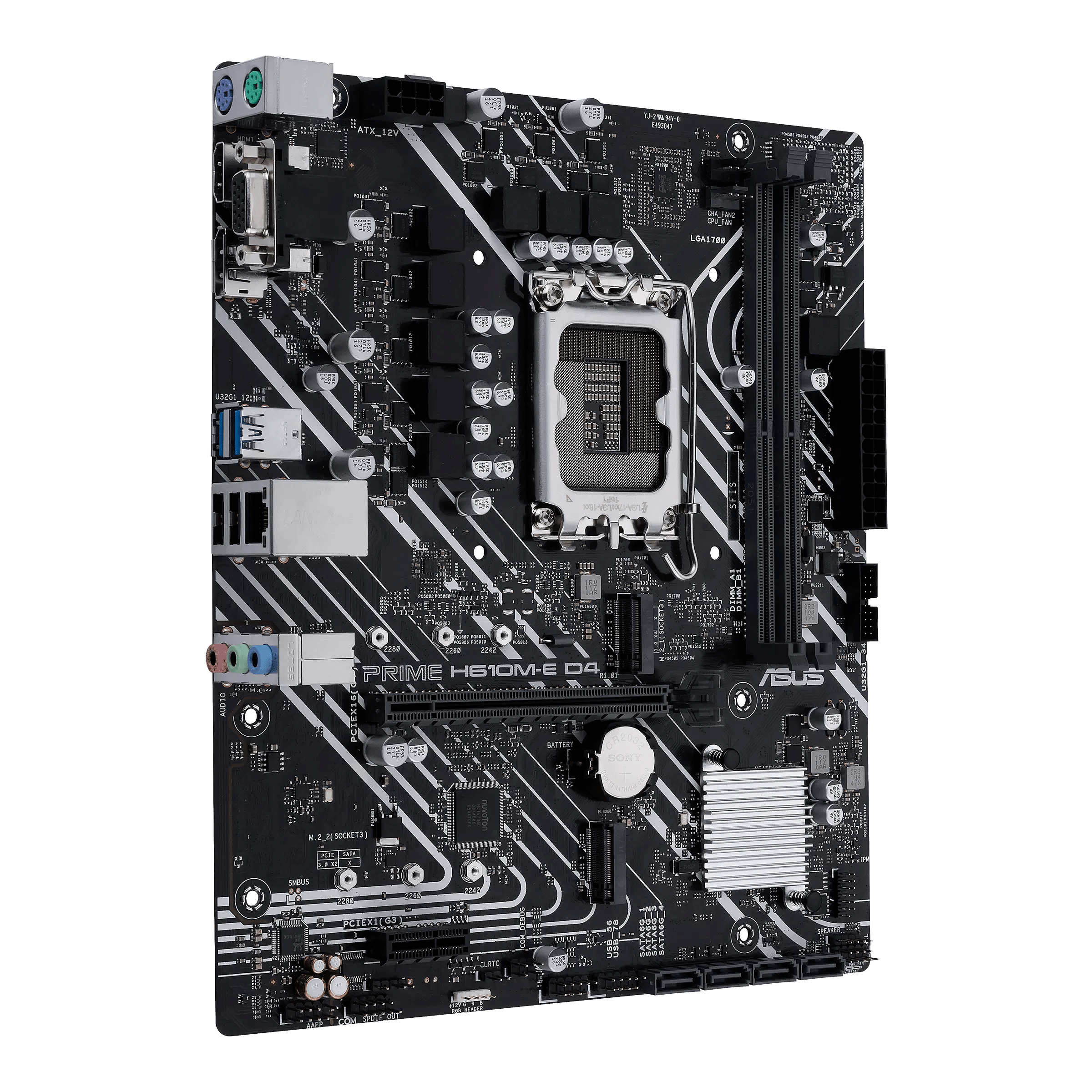 ASUS PRIME H610M-E D4-CSM micro ATX LGA1700 H610