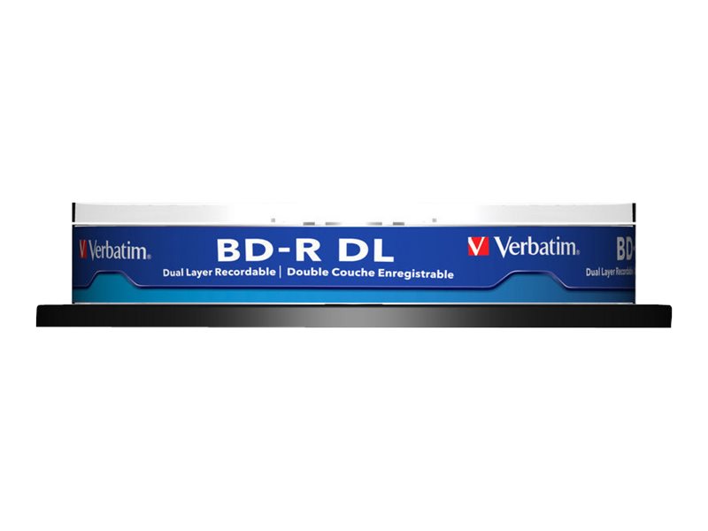 10 verbatim Blu-ray BD-R 50 GB Double Layer 10 verbatim Blu-ray BD-R 50 GB Double Layer
