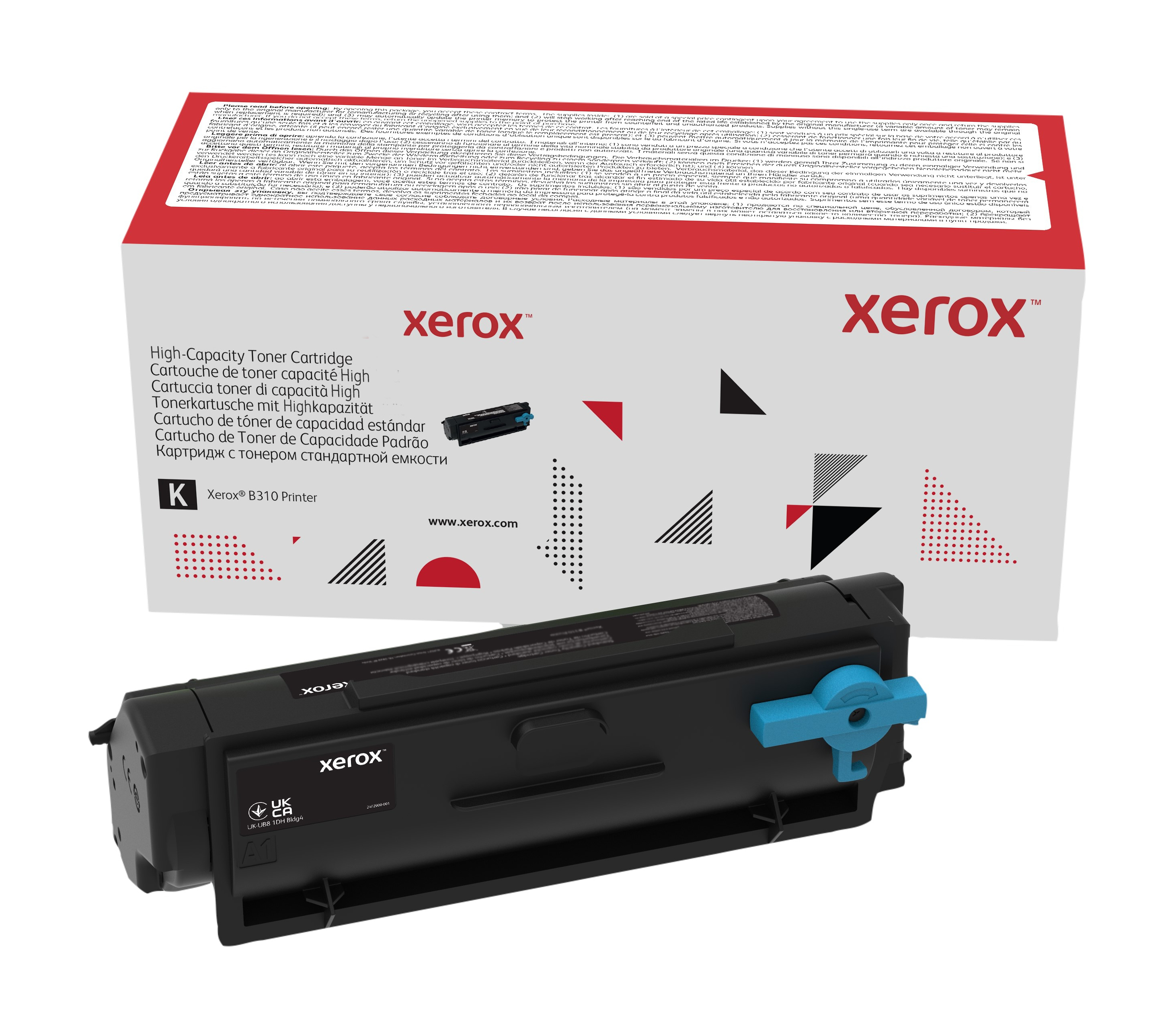 006R04377 XEROX B3xx Toner black HC 8000
