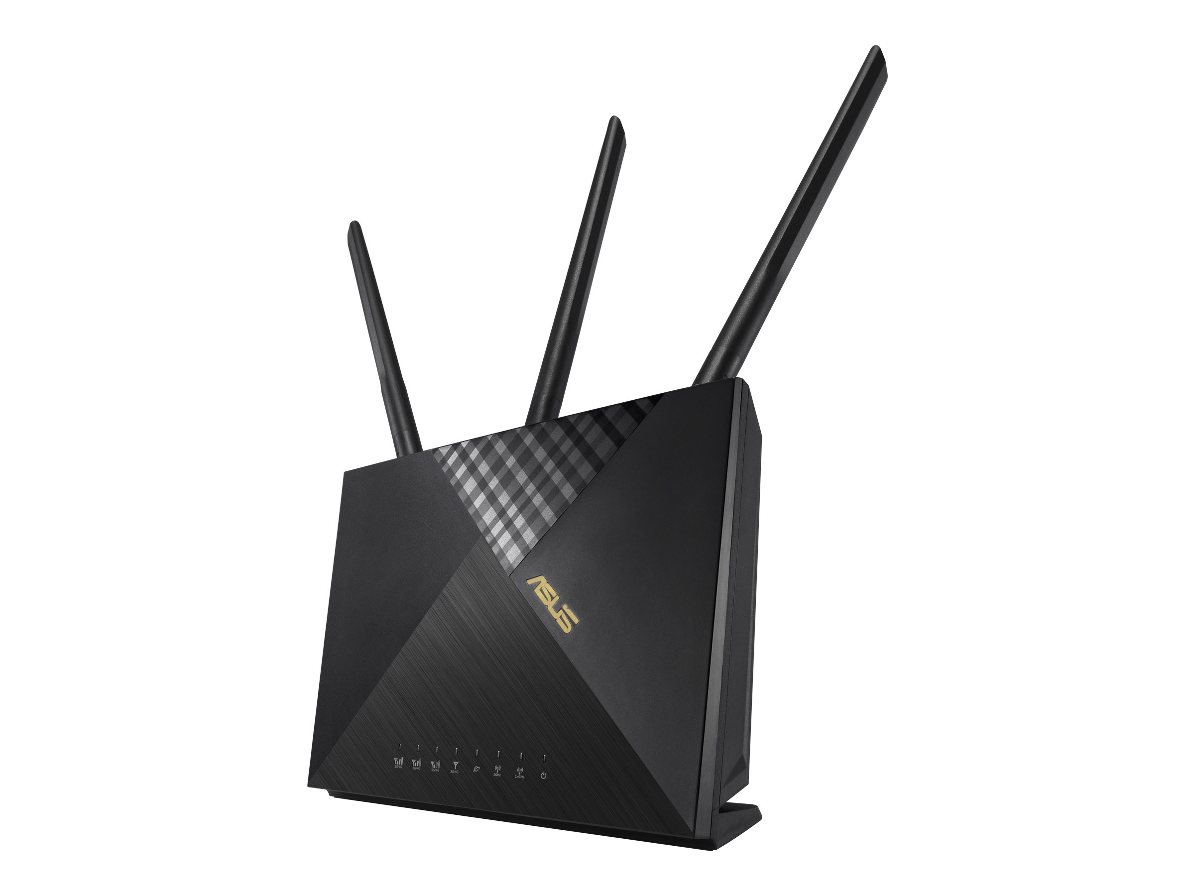 ASUS 4GAX56 4G LTE WiFi 6 Modem Router AX1800 DualBand, LTE Cat6 bis zu 300 Mbits, 5x GbE LAN
