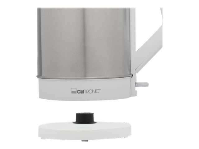 CLATRONIC Wasserkocher WKS 3692 weiss 1,5 l 2200 W