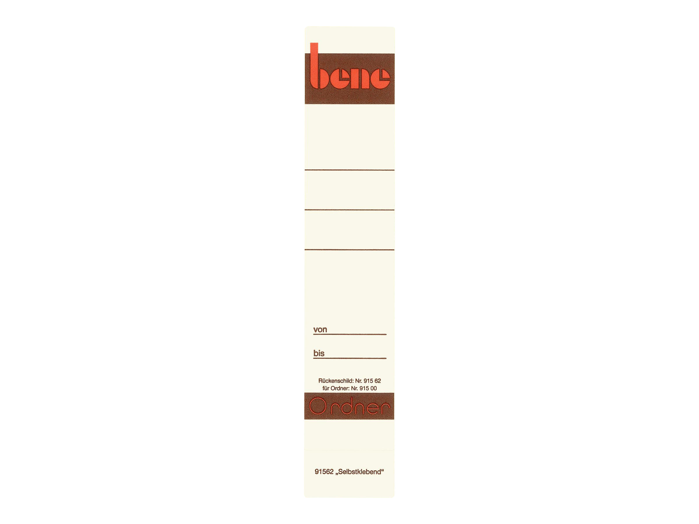 10 bene Ordneretiketten weiss fuer 4,5 cm Rueckenbreite 10 bene Ordneretiketten weiss fuer 4,5 cm Rueckenbreite