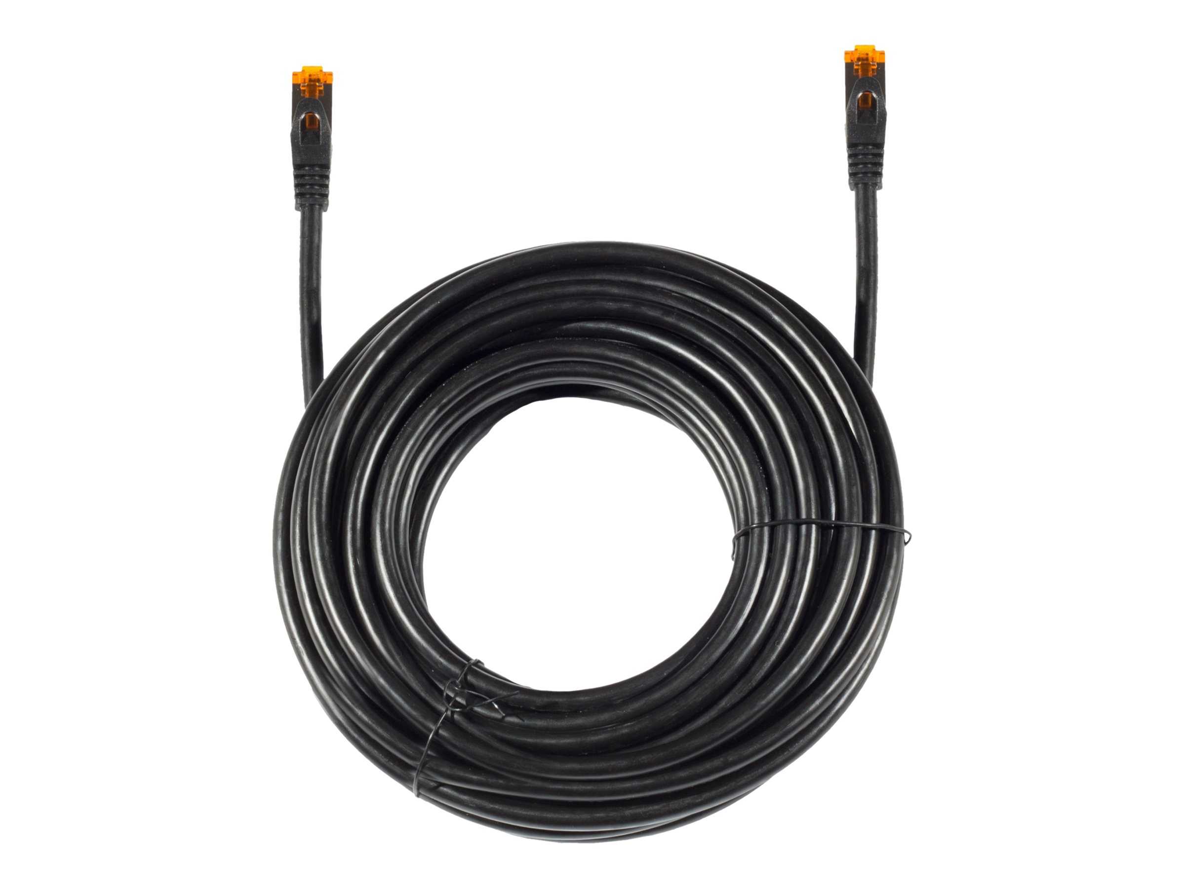 helos Outdoor Patchkabel S/FTP Cat 6a schwarz 15,0m helos Outdoor Patchkabel S/FTP Cat 6a schwarz 15,0m