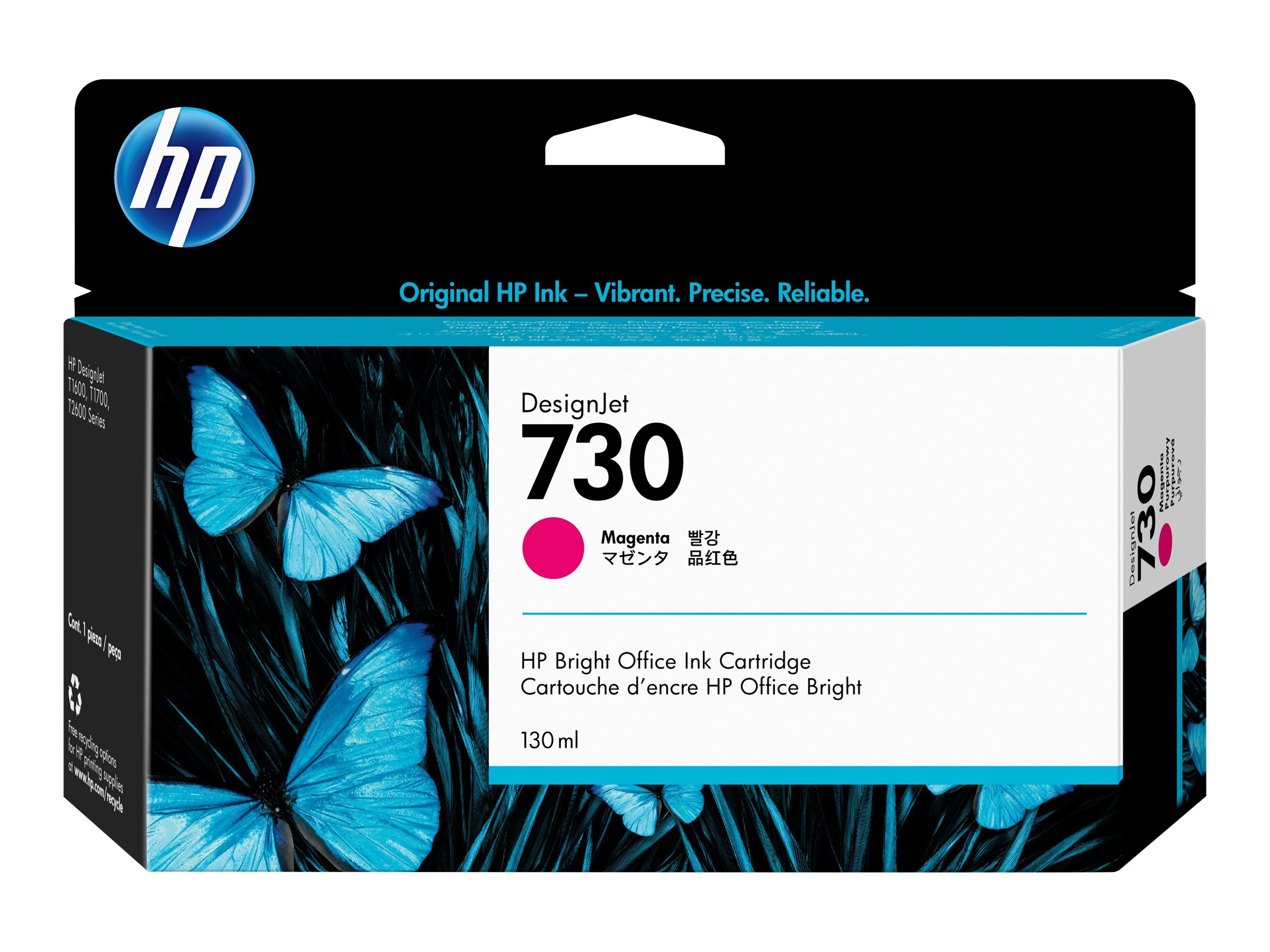 HP 730 130 ml Tinte Magenta HP 730 130 ml Tinte Magenta