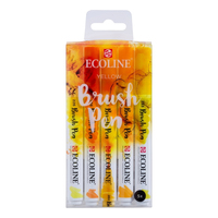 talens-ecoline-brush-pens-gelb-5-st talens-ecoline-brush-pens-gelb-5-st