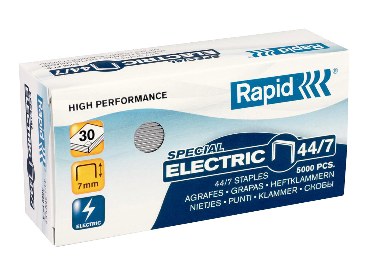 5.000 Rapid Heftklammern Strong Electric 44/7 5.000 Rapid Heftklammern Strong Electric 44/7