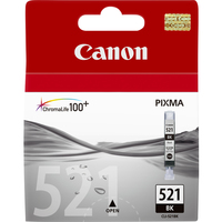 CANON CLI-521B Tinte schwarz Standardkapazitaet 9ml 2.370 Seiten 1er-Pack CANON CLI-521B Tinte schwarz Standardkapazitaet 9ml 2.370 Seiten 1er-Pack