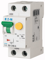 Eaton Electric FI/LS-Schalter PXK-B6/1N/003-A B6A 1polig+N 0,03A