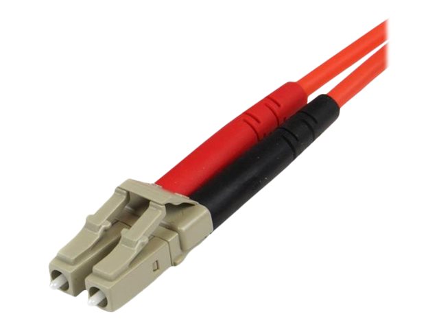 STARTECHCOM 1m Multimode 50125 Duplex Fiber Patch Cable LC ST