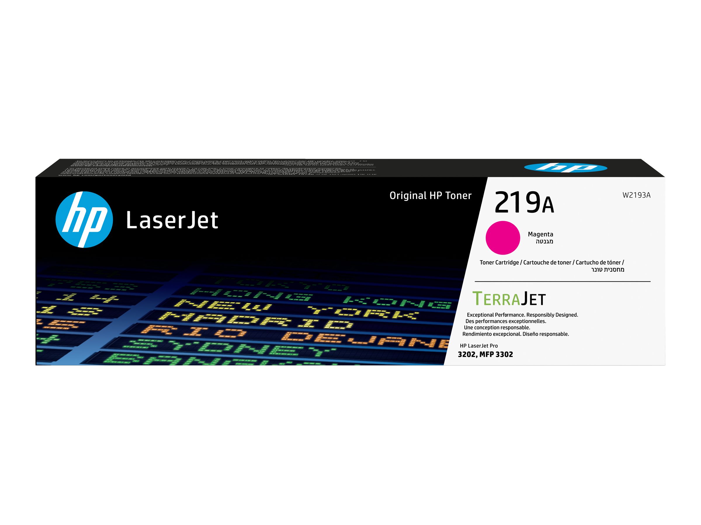 HP 219A W2193A magenta Tonerkartusche
