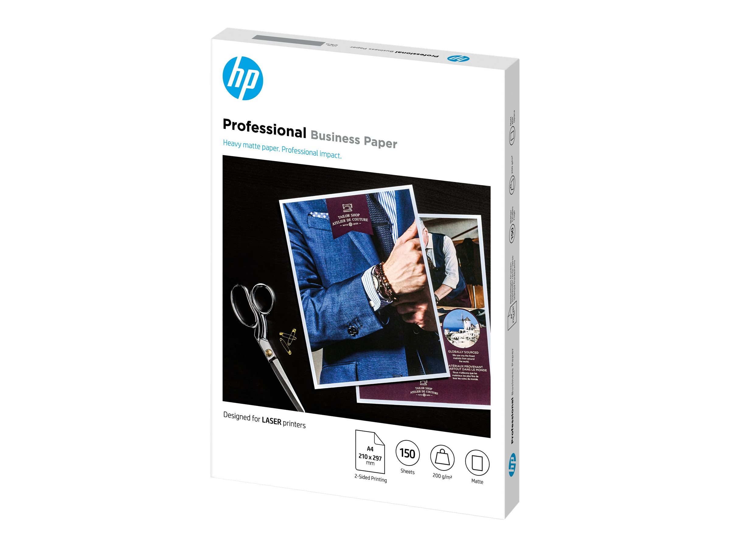 HP Fotopapier 7MV80A DIN A4 matt 200 g/qm 150 Blatt