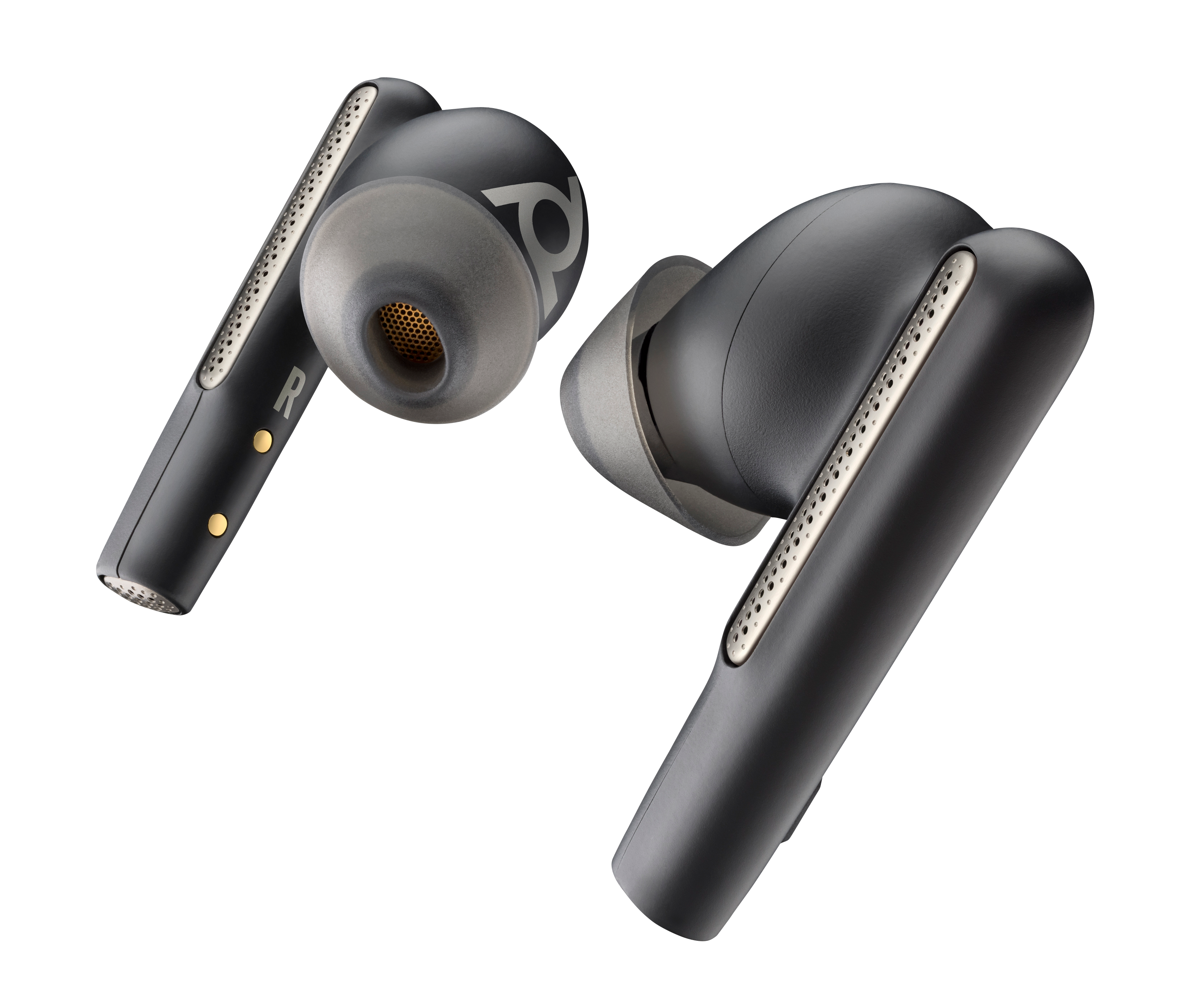 HP Poly Voyager Free 6060 Microsoft Teams Certified Black Earbuds 2 Pieces