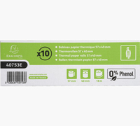 Exacompta Thermorollen 5,7 cm x 18,0 m, 10 Rollen Exacompta Thermorollen 5,7 cm x 18,0 m, 10 Rollen